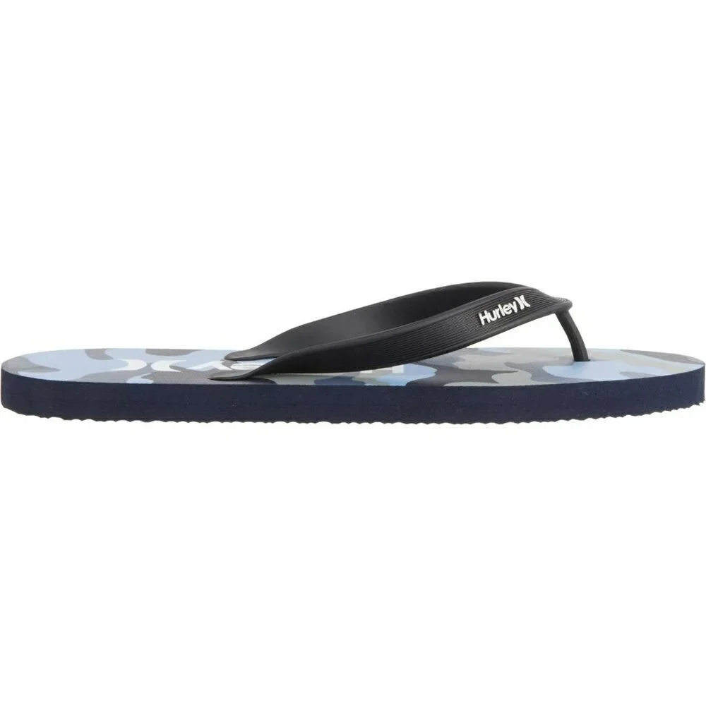 NWT Hurley Men's One and Only Camo Print Flip-Flops